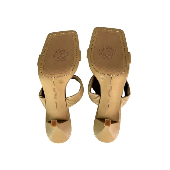 VINCE CAMUTO ASLEE Leather Heeled Sandals - Picture 8 of 10